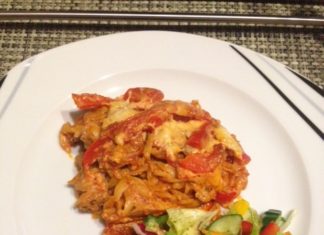 Gyrosauflauf aus dem Zaubermeister