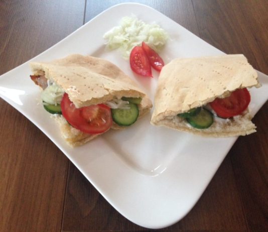 Selbstgemachtes Fladenbrot