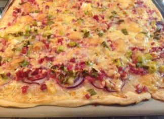 Elsässer Flammkuchen