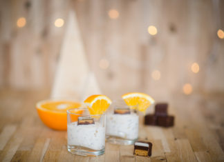 Dominocreme, Weihnachtsdessert mit nur 3 Zutaten