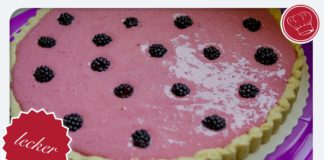Brombeer-Joghurt-Tarte