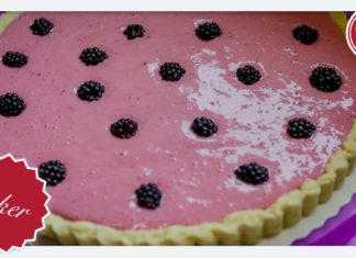 Brombeer-Joghurt-Tarte