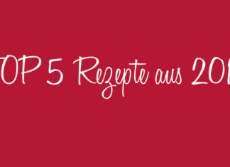 Top 5 der beliebtesten Rezepte in 2015