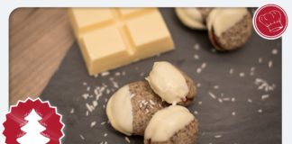 Gefüllte Mohnplätzchen