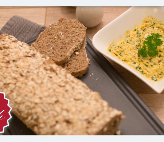 Roggenbrot mit Eiersalat, schnell und einfach