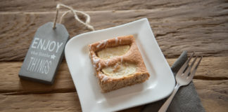 Lebkuchen mit Äpfeln