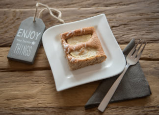Lebkuchen mit Äpfeln
