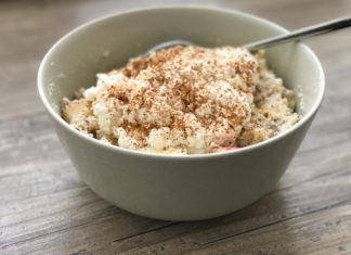 5-Minuten-Porridge mit Apfel