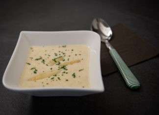 Spargelsuppe aus dem Thermomix