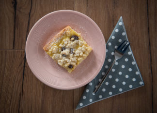 Pudding-Streusel Kuchen – schneller Kuchen