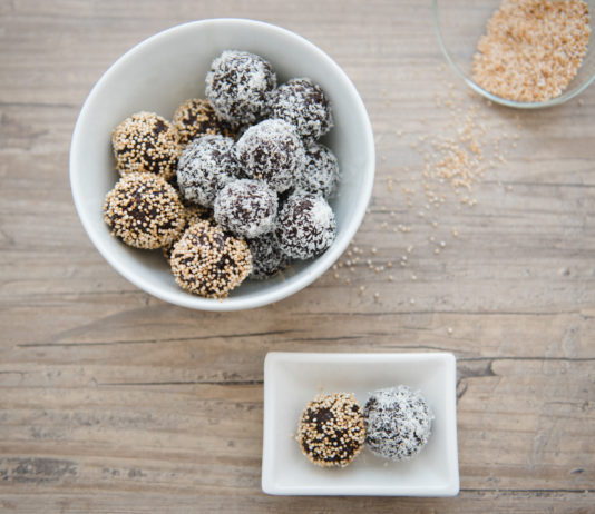 Schoko Energy Balls, veganer Snack
