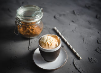 Eiskaffeepulver auf Vorrat – ohne Zucker mit nur 2 Zutaten- Sommergetränk – Thermomix