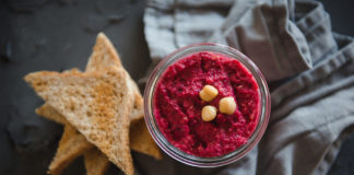 Rote Bete Hummus aus dem Thermomix