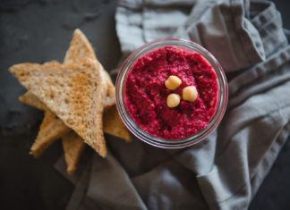 Rote Bete Hummus aus dem Thermomix