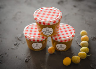 Mirabellen Rosmarin Marmelade mit GRATIS-Etiketten