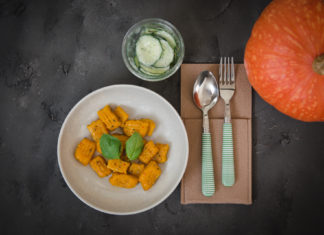 Kürbisgnocchi VEGAN aus dem Thermomix