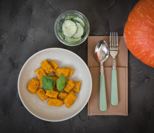 Kürbisgnocchi VEGAN aus dem Thermomix