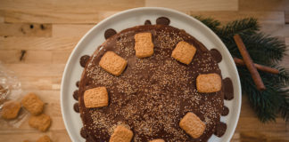 Veganer Weihnachtskuchen