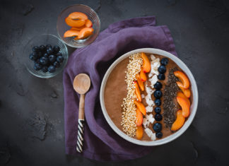 Schoko-Smoothiebowl, schnell und einfach im Thermomix