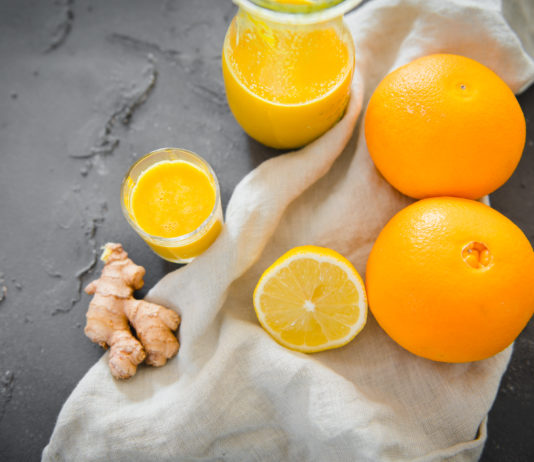 Ingwer-Shot selber machen, gesunder Shot aus dem Thermomix