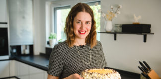 Eierlikörtorte mit Kirschen, perfekte Ostertorte