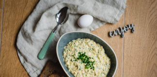 Eiersalat/Eierbrotaufstrich, perfekt für Osterbrunch