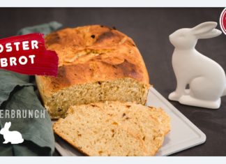 Osterbrot, perfekt für Osterbrunch