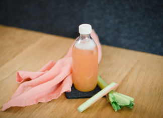 Rhabarbersirup, Grundrezept für leckere Getränke