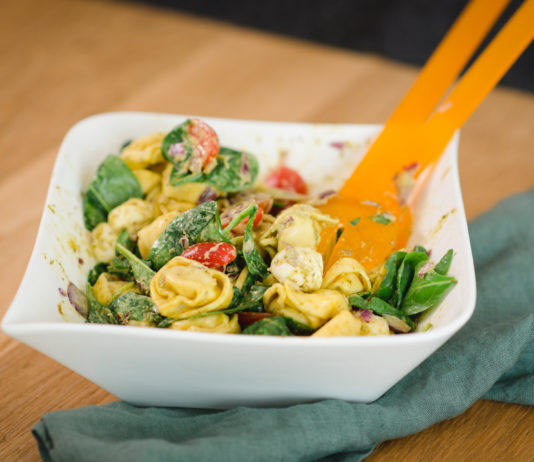 Tortellini-Salat, perfekt zum Grillen